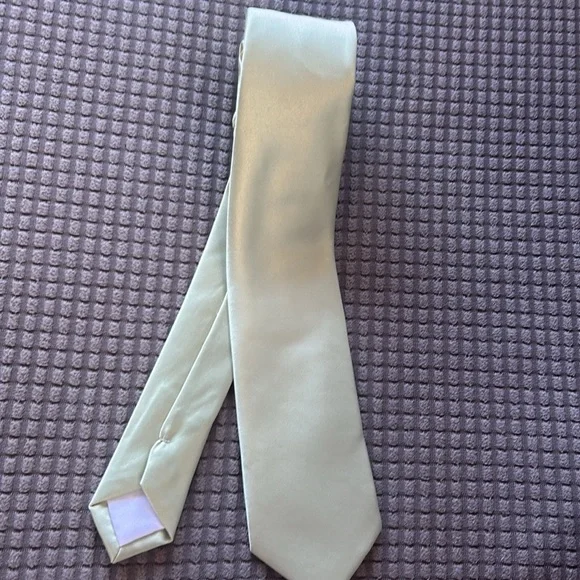 Azazie Gentlemen’s Collection Satin Skinny Tie - Picture 8 of 9